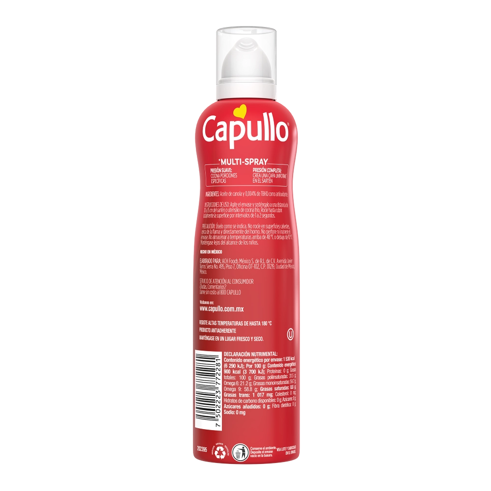 Capullo en Aerosol