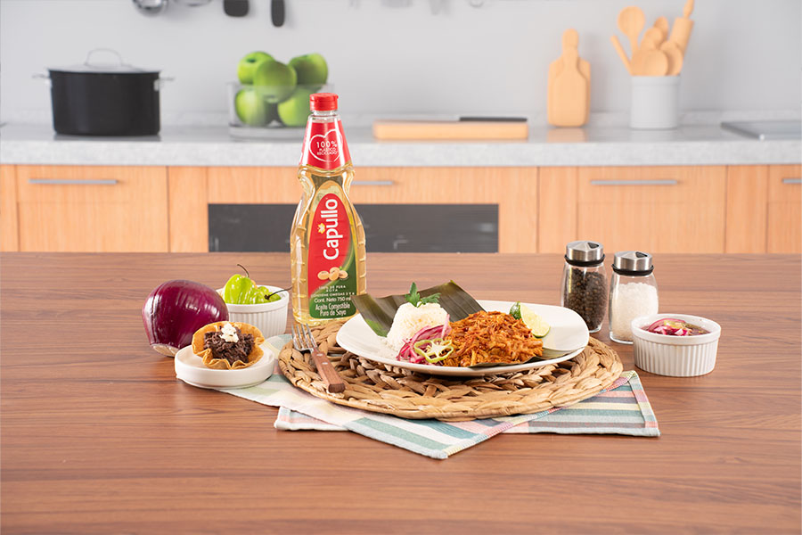Cochinita pibil en olla exprés