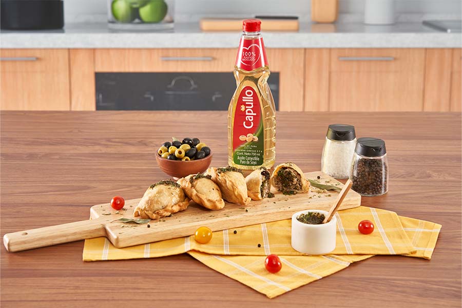 Empanadas argentinas de carne Capullo recetas junio